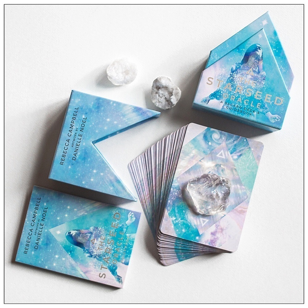 STARSEED Oracle 53-Card Deck And Guidebook Tarot Cards Wisdom Cards - Picture 6 of 6